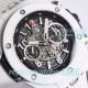 Swiss Copy Hublot Geneve Big Bang Unico White Ceramic on Black Skeleton Dial 45mm (3)_th.jpg